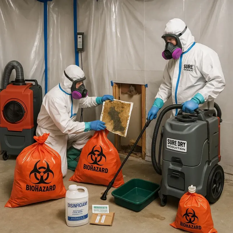 Contaminated Water Handling Protocols process in Connell, WA