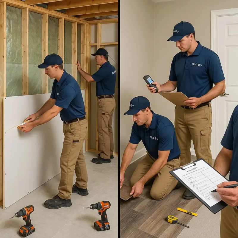Repairs and Reconstruction process in Connell, WA